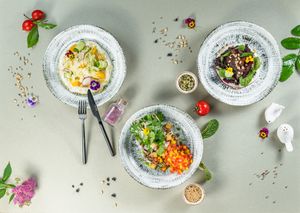 wide range of salads at Yastvo - Яство in Yalta