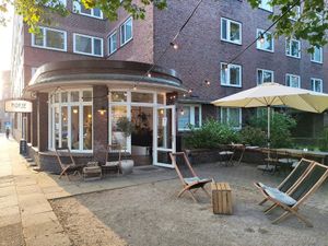 Außenbereich at Café Kofje in Hamburg