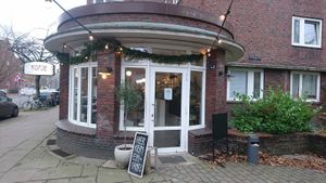 From the outside at Café Kofje in Hamburg