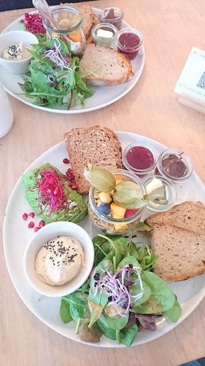 Loved the Dressing at Café Kofje in Hamburg