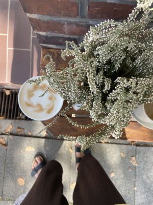 Latte Macchiato with oat milk 🥰  at Café Kofje in Hamburg