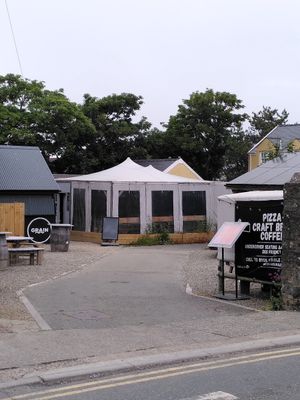 Storefront at Grain in Haverfordwest