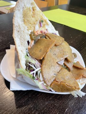 Kebab  at House of Aladin Döner in Leipzig