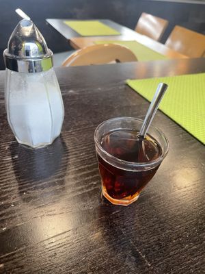 Tea  at House of Aladin Döner in Leipzig