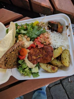 Take away at Cafe Gopal in Tampere