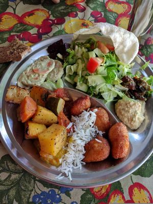 Lunch at Cafe Gopal in Tampere