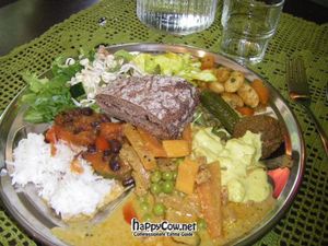 Lunch - cost me 9euro. The tastiest lunch hands down! at Cafe Gopal in Tampere