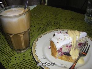 The best cake I've had in my life - no exaggeration! at Cafe Gopal in Tampere