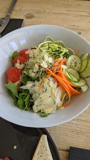 Mixed Salad at Aquafaba in Mendrisio