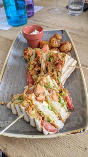 Clubsandwiches at Aquafaba in Mendrisio