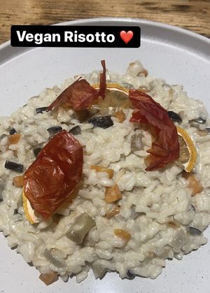 Risotto  at Aquafaba in Mendrisio
