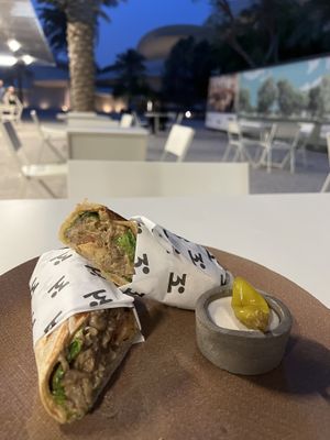 Vegan shawarma   at Thalatheen  in Doha