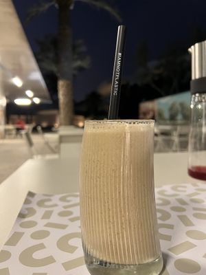 Date tahini smoothie  at Thalatheen  in Doha