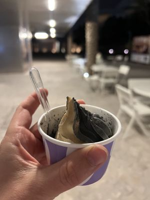 Cashew based ice cream  at Thalatheen  in Doha
