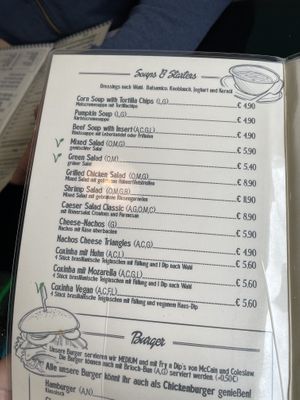 menu at True Fellas Diner in Gleisdorf