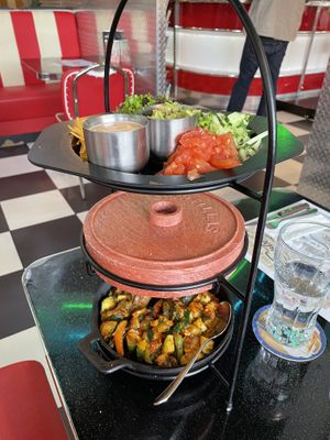 Fajitas Vegan at True Fellas Diner in Gleisdorf
