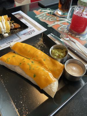 Vegan Enchiladas  at True Fellas Diner in Gleisdorf