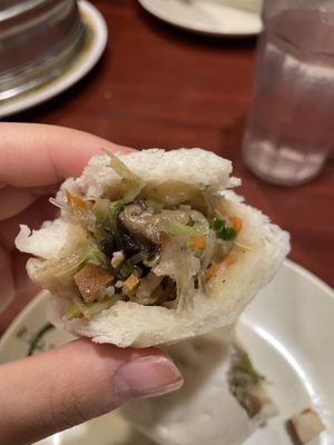 MUSHROOM BUN 😍😍😍  at Dumpling House in Cambridge