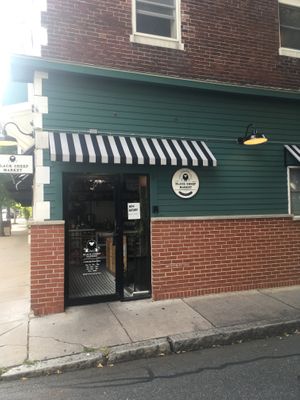 Front entrance  at Black Sheep Market in Cambridge