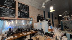 Interior at Ohana Cafe in Saugerties