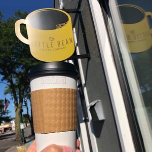 Cute sign  at Little Bean Coffee Company in Antioch