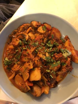 Kimchi goulash   at Zloty Osiol in Katowice