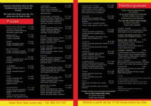  at Pizza y Más in Teulada