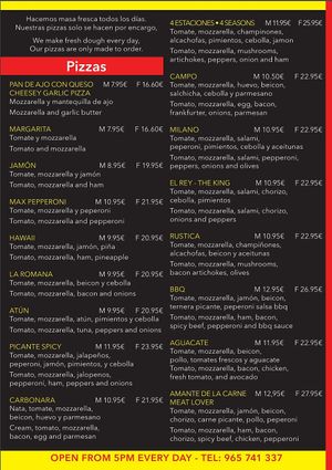 Page 3 at Pizza y Más in Teulada