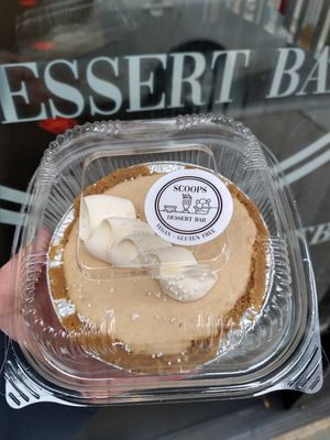 Cheezecake at Scoops Dessert Bar in Chicago