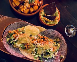 Cactus tacos at La Taquería in Belfast