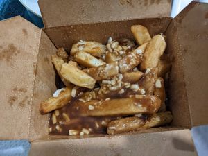 Classic Poutine at Odd Burger in London