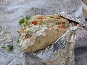 ChickUn Souvlaki at Odd Burger in London