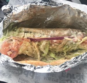 ChickUnSouvlaki #Veganuary at Odd Burger in London