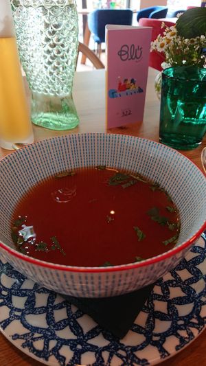 Halbpension Tomatensuppe 😍 at Hotel Blü in Bad Hofgastein