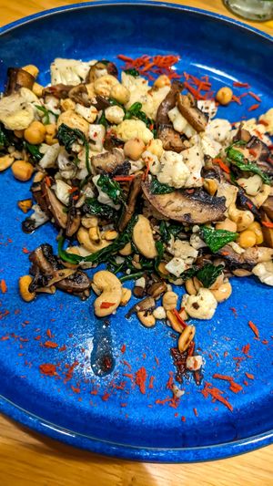 Portobello & Cauliflower w/o feta at Hotel Blü in Bad Hofgastein