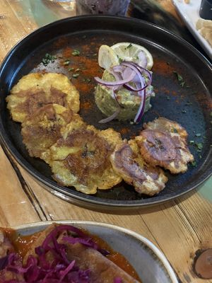 tostones + guacamole  at Sangria in Galway