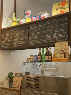 The meat and vegetarian options  at A GoGò Pizzabar in Mallorca