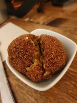 Supplì at A GoGò Pizzabar in Mallorca