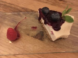 Cheesecake  at A GoGò Pizzabar in Mallorca