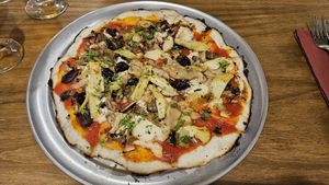 Pizza Vepricciosa at A GoGò Pizzabar in Mallorca