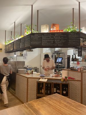 Inside  at A GoGò Pizzabar in Mallorca