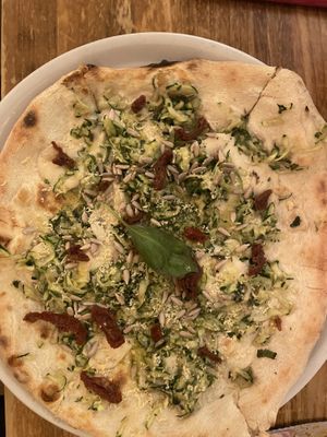 Vegan pizza  at A GoGò Pizzabar in Mallorca