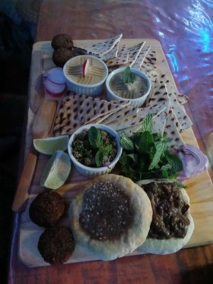 Tábua vegana at Lamirah in Cavalcante