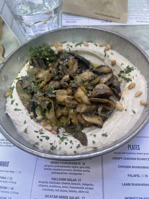 Hummus  at Motek Café in Miami