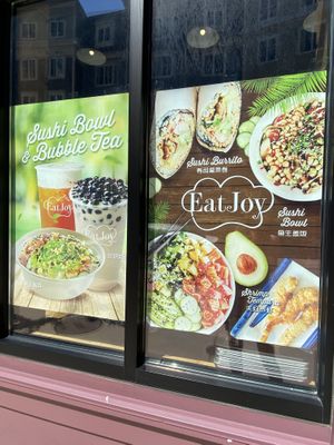 Signage  at EatJoy in Mansfield