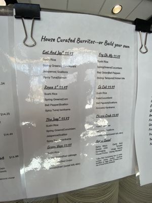 Burritos  at EatJoy in Mansfield