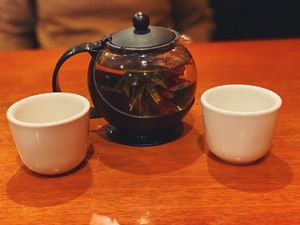 Green tea at Three Sisters Park in Ephrata