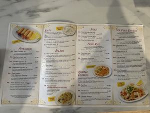 menu  at Three Sisters Park in Ephrata