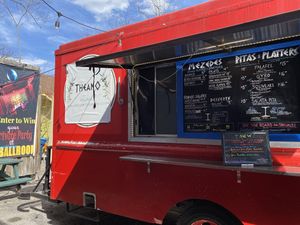 Truck  at Theano Vegan Greek & Mediterranean in Austin