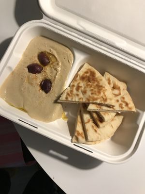 Hummus 💕  at Theano Vegan Greek & Mediterranean in Austin